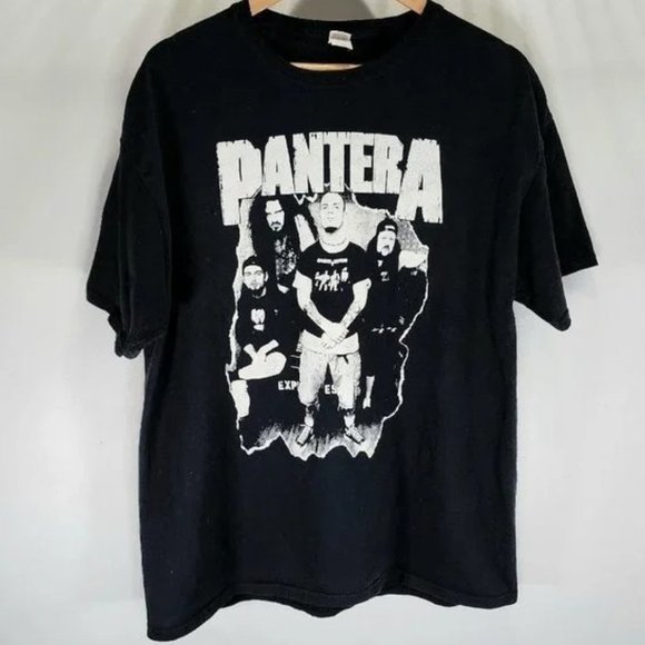Pantera Band Heavy Metal Music Tshirt Rock Groove Metal Fan Gift Tee Shirt - Picture 1 of 4